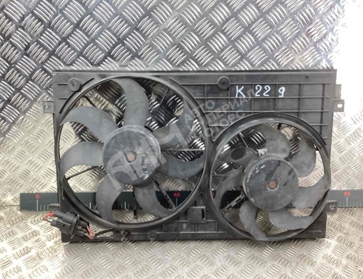Вентилятор радиатора Volkswagen Touran I (1T) 2003-2006  Volkswagen Touran Touran I (1T) 2003-2006