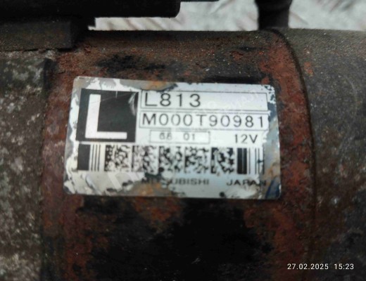 Стартер Mazda 6 I (GG) 2005-2007 рестайлинг  Mazda 6 6 I (GG) 2005-2007 рестайлинг