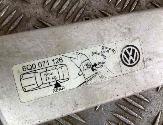 Дуги на крышу (рейлинги) Volkswagen Polo IV (9N) 2001-2005  Volkswagen Polo Polo IV (9N) 2001-2005