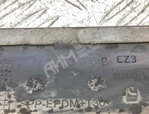 Молдинг крыла заднего левого Seat Ibiza III (6L) 2002-2008  Seat Ibiza Ibiza III (6L) 2002-2008