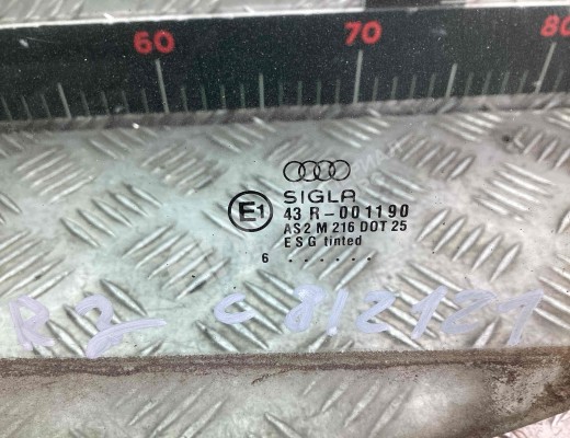 Стекло двери задней правой Audi A4 B5 (8D) 1994-1999  Audi A4 A4 B5 (8D) 1994-1999