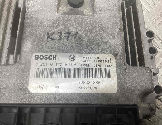 Блок управления двигателем Renault Megane II 2002-2006  Renault Megane Megane II 2002-2006