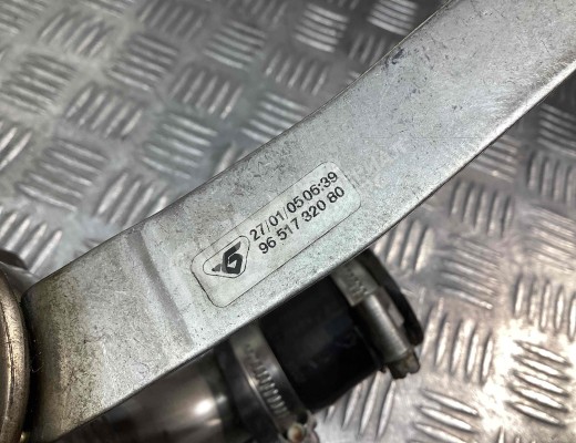 Патрубок интеркулера Peugeot 607 2004-2009 рестайлинг  Peugeot 607 607 2004-2009 рестайлинг
