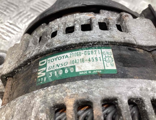 Генератор Toyota Avensis III (T270) 2008-2015  Toyota Avensis Avensis III (T270) 2008-2015