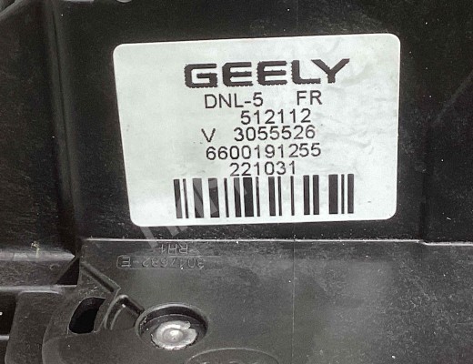 Замок двери передней правой Geely Tugella (HPBA4) 2022-2024 рестайлинг  Geely Tugella Tugella (HPBA4) 2022-2024 рестайлинг