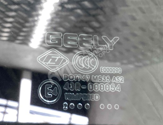 Стекло двери задней левой Geely Tugella (HPBA4) 2022-2024 рестайлинг  Geely Tugella Tugella (HPBA4) 2022-2024 рестайлинг