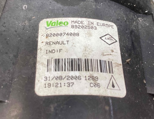 Фара противотуманная левая Dacia Logan I (LS/KS) 2004-2012  Dacia Logan Logan I (LS/KS) 2004-2012