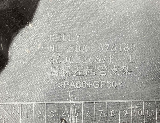 Насадка на глушитель Geely Tugella (HPBA4) 2022-2024 рестайлинг  Geely Tugella Tugella (HPBA4) 2022-2024 рестайлинг