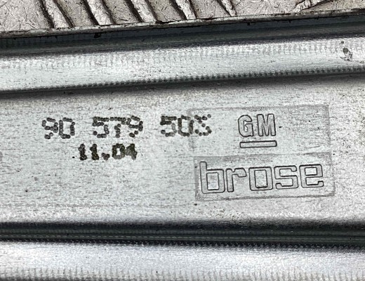 Стеклоподъемник задний левый Opel Zafira A 2003-2005 рестайлинг  Opel Zafira Zafira A 2003-2005 рестайлинг