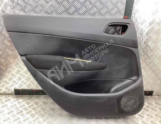 Обшивка двери задней левой (дверная карта) Peugeot 308 (T7) 2007-2015  Peugeot 308 308 (T7) 2007-2015
