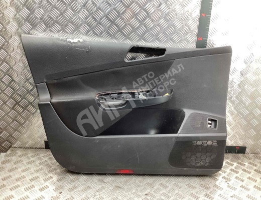 Обшивка двери передней левой (дверная карта)  Volkswagen Passat Passat B6 (3C) 2005-2010
