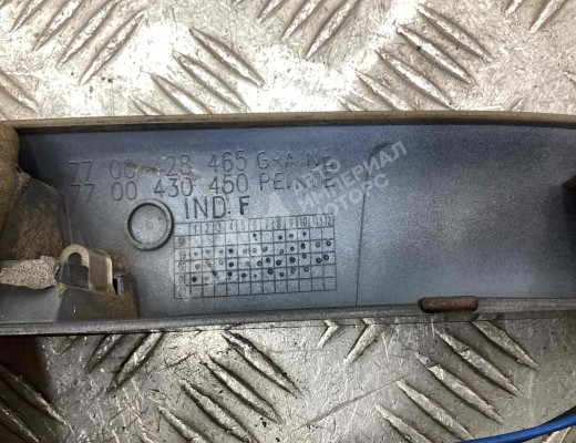 Подсветка номера Renault Scenic I (JA) 1999-2003 рестайлинг  Renault Scenic Scenic I (JA) 1999-2003 рестайлинг