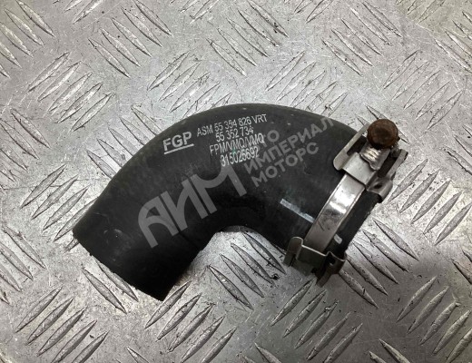 Патрубок интеркулера Opel Vectra C 2005-2009 рестайлинг  Opel Vectra Vectra C 2005-2009 рестайлинг