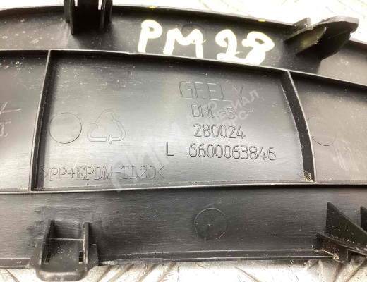 Пластик салона Geely Tugella (HPBA4) 2022-2024 рестайлинг  Geely Tugella Tugella (HPBA4) 2022-2024 рестайлинг