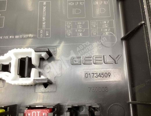 Блок предохранителей Geely Tugella (HPBA4) 2022-2024 рестайлинг  Geely Tugella Tugella (HPBA4) 2022-2024 рестайлинг
