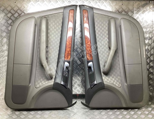 Обшивка двери (дверная карта) комплект Audi A6 C5 (4B) 2001-2004 рестайлинг  Audi A6 A6 C5 (4B) 2001-2004 рестайлинг