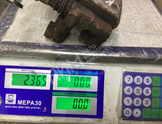 Суппорт задний правый Opel Astra G 1998-2004  Opel Astra Astra G 1998-2004