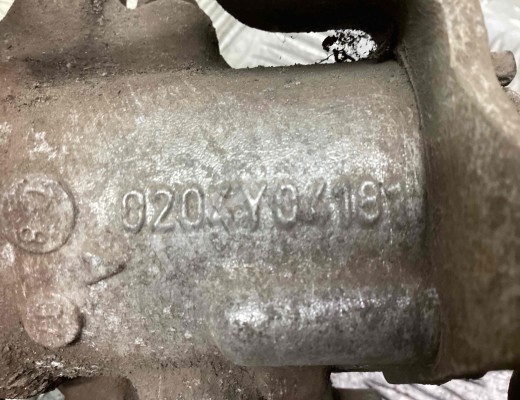 Суппорт задний правый Citroen C4 G. Picasso I (UA) 2006-2013  Citroen C4 Grand Picasso C4 G. Picasso I (UA) 2006-2013