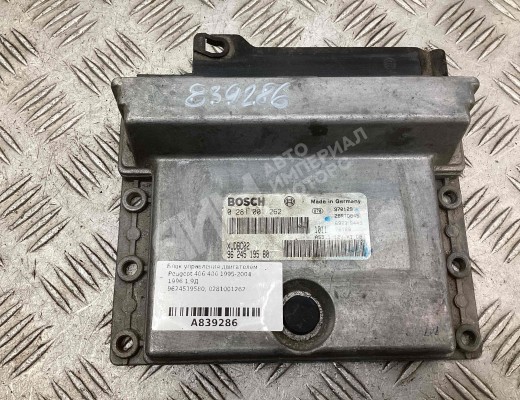 Блок управления двигателем Peugeot 406 1995-2004  Peugeot 406 406 1995-2004