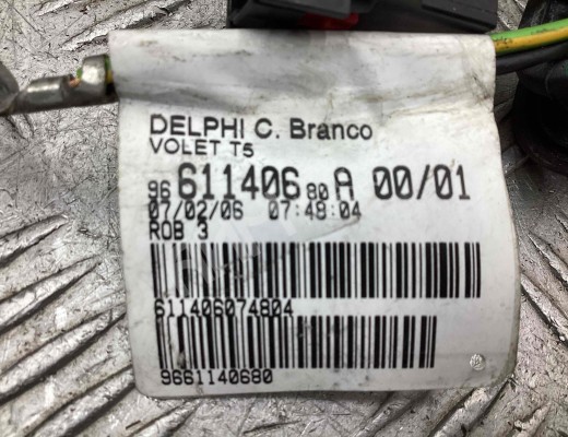 Проводка крышки багажника Peugeot 307 (3A/3H) 2005-2008 рестайлинг  Peugeot 307 307 (3A/3H) 2005-2008 рестайлинг