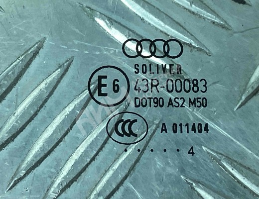 Стекло двери передней левой Audi A6 C5 (4B) 2001-2004 рестайлинг  Audi A6 A6 C5 (4B) 2001-2004 рестайлинг