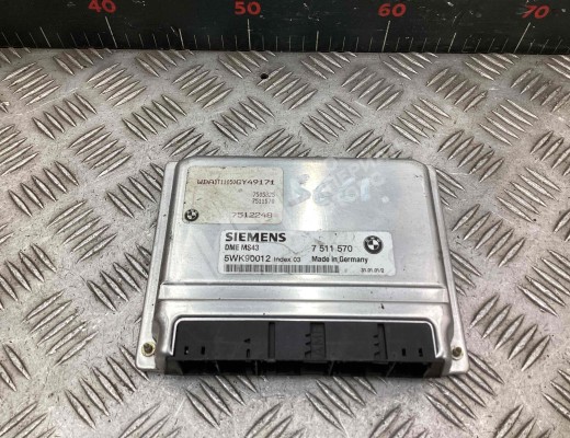 Блок управления двигателем BMW 5-Series (E39) 2000-2004 рестайлинг  BMW 5-Series 5-Series (E39) 2000-2004 рестайлинг