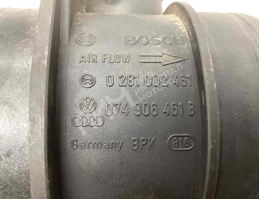 Расходомер воздуха Audi A4 B6 (8EC, 8E5) 2000-2004  Audi A4 A4 B6 (8EC, 8E5) 2000-2004
