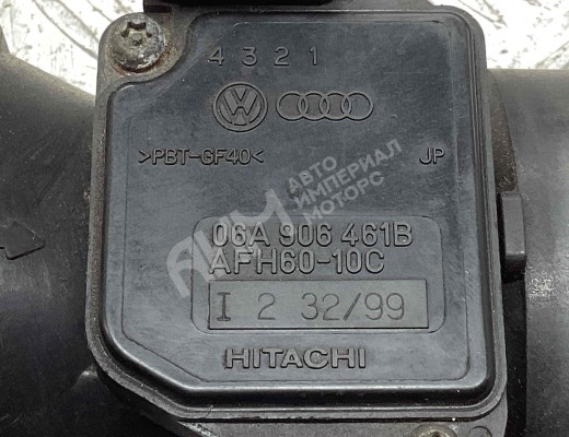 Расходомер воздуха Volkswagen Passat B5 (3B) 1996-2000  Volkswagen Passat Passat B5 (3B) 1996-2000