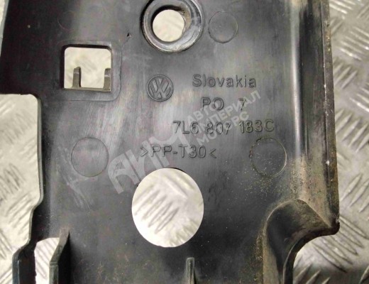 Кронштейн крепления бампера переднего Volkswagen Touareg I (7L) 2002-2006  Volkswagen Touareg Touareg I (7L) 2002-2006