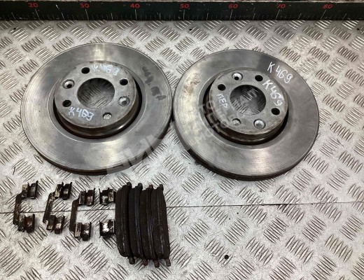 Диск тормозной передний Renault Modus 2004-2012  Renault Modus Modus 2004-2012