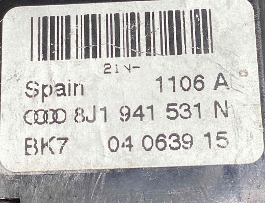Переключатель света Audi A3 II (8P) 2003-2005  Audi A3 A3 II (8P) 2003-2005