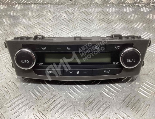 Блок управления печки/климат-контроля Toyota Avensis III (T270) 2008-2015  Toyota Avensis Avensis III (T270) 2008-2015