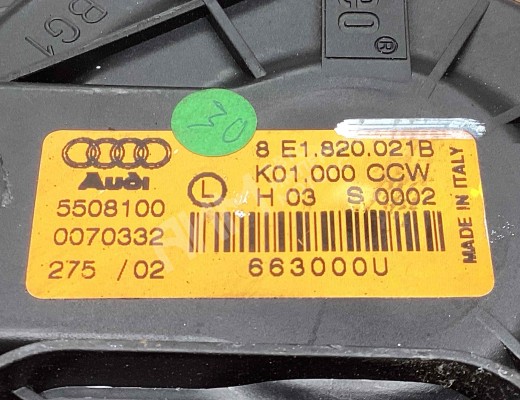 Моторчик печки Audi A4 B6 (8EC, 8E5) 2000-2004  Audi A4 A4 B6 (8EC, 8E5) 2000-2004