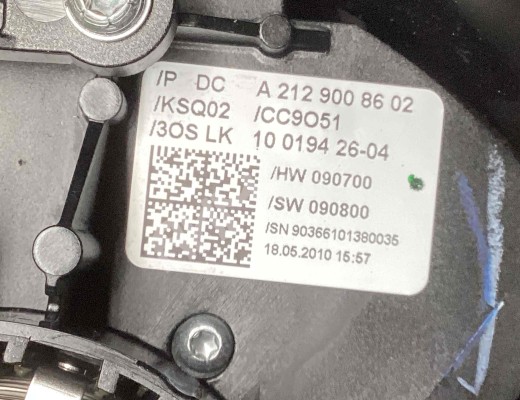 Переключатель подрулевой (стрекоза) Mercedes E (W212) 2009-2013  Mercedes E E (W212) 2009-2013