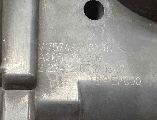 Заслонка дроссельная Peugeot 207 (WA/WC/WK) 2006-2013  Peugeot 207 207 (WA/WC/WK) 2006-2013
