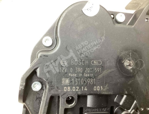 Моторчик заднего стеклоочистителя (дворника) Opel Astra H 2007-2010 рестайлинг  Opel Astra Astra H 2007-2010 рестайлинг