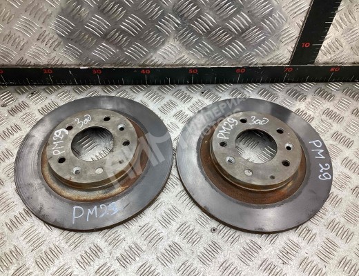 Диск тормозной задний Mazda 6 I (GG) 2002-2005  Mazda 6 6 I (GG) 2002-2005