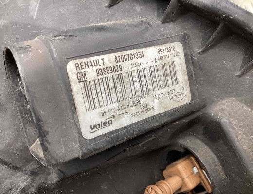 Фара левая Opel Vivaro A 2001-2014  Opel Vivaro Vivaro A 2001-2014
