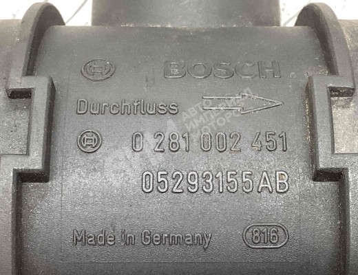 Расходомер воздуха Chrysler Voyager IV (RG) 2001-2008  Chrysler Voyager Voyager IV (RG) 2001-2008