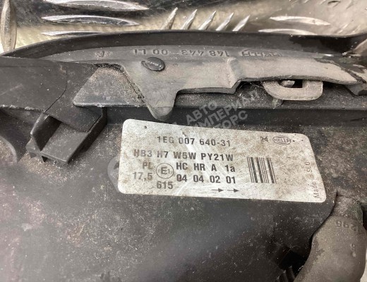 Фара левая Opel Astra G 1998-2004  Opel Astra Astra G 1998-2004