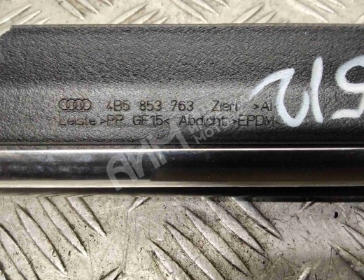 Молдинг стекла двери задней левой наружный Audi A6 C5 (4B) 1997-2001  Audi A6 A6 C5 (4B) 1997-2001