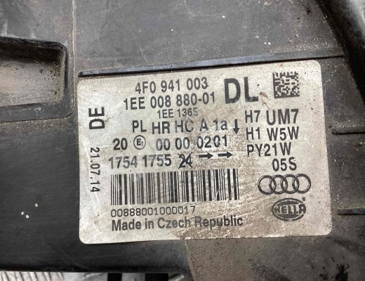 Фара левая Audi A6 C6 (4F) 2004-2008  Audi A6 A6 C6 (4F) 2004-2008