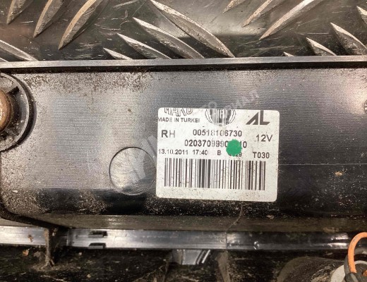 Фонарь задний правый Fiat Doblo II (263) 2009-2015  Fiat Doblo Doblo II (263) 2009-2015