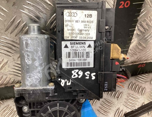 Стеклоподъемник передний правый Audi A4 B6 (8EC, 8E5) 2000-2004  Audi A4 A4 B6 (8EC, 8E5) 2000-2004