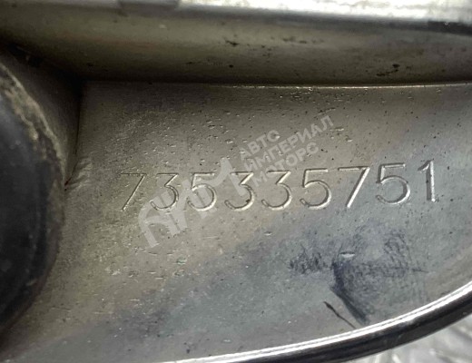 Накладка подсветки номера Lancia Ypsilon II 2003-2011  Lancia Ypsilon Ypsilon II 2003-2011
