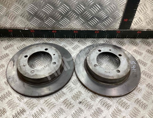 Диск тормозной задний Volvo V40 I (VW) 2000-2004 рестайлинг  Volvo V40 V40 I (VW) 2000-2004 рестайлинг