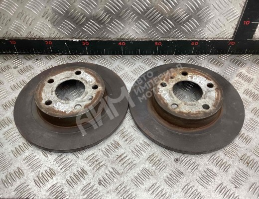 Диск тормозной задний Audi A4 B5 (8D) 1999-2001 рестайлинг  Audi A4 A4 B5 (8D) 1999-2001 рестайлинг