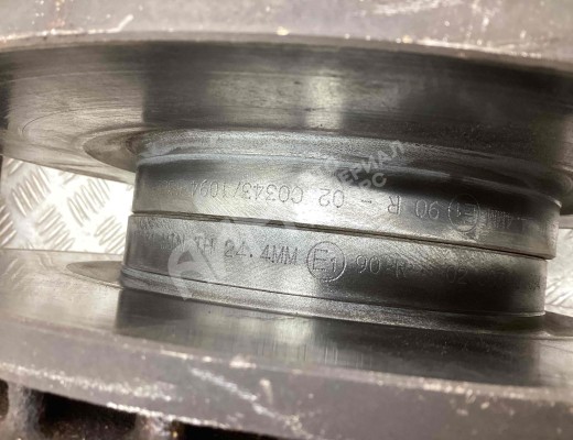 Диск тормозной передний Chrysler Sebring III (JS) 2007-2010  Chrysler Sebring Sebring III (JS) 2007-2010
