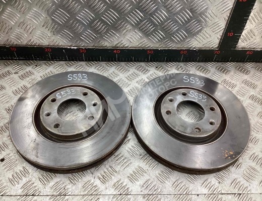 Диск тормозной передний Peugeot 207CC (WB) 2007-2009  Peugeot 207CC 207CC (WB) 2007-2009