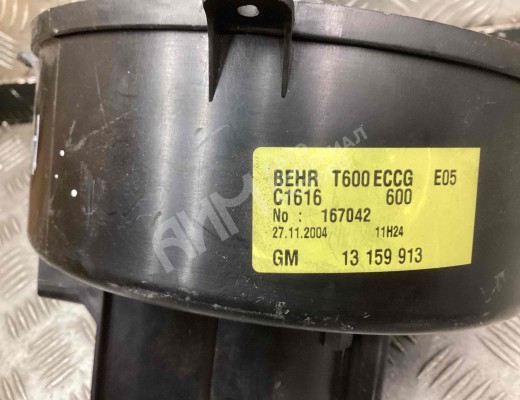 Моторчик печки Opel Zafira A 2003-2005 рестайлинг  Opel Zafira Zafira A 2003-2005 рестайлинг